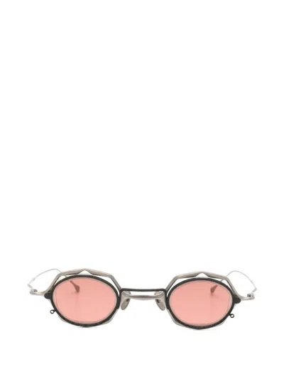 Rigards Geometric-frame Clip-on Glasses In Gray