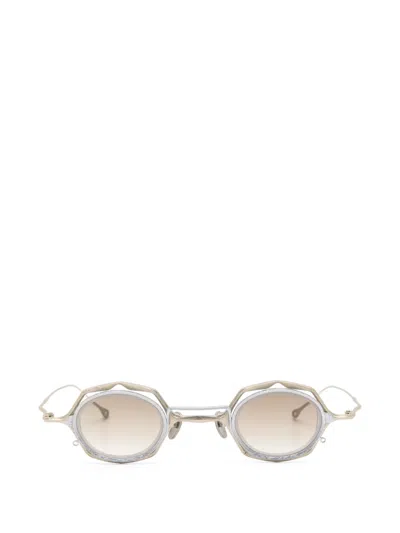 Rigards Geometric-frame Glasses In Gold