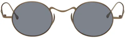 Rigards Gold Uma Wang Edition Rg00uw14 Sunglasses In Antique Gold