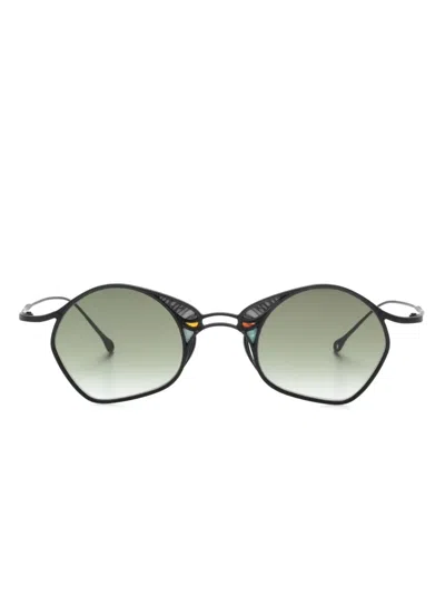 Rigards Rg1032ti Titanium-frame Sunglasses In Green