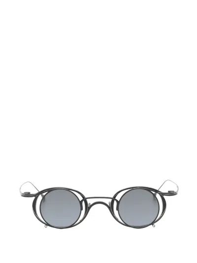 Rigards Rg1943zc Round-frame Sunglasses In Black