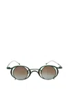 Rigards Round-frame Glasses In Black