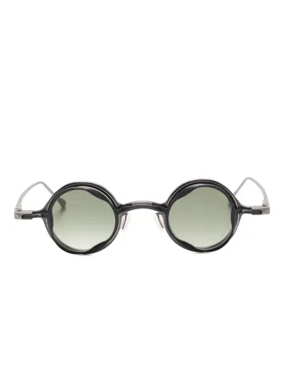 Rigards Round-frame Glasses In Gray