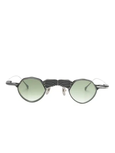 Rigards Round-frame Glasses In Silver