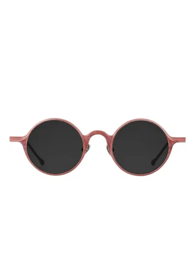 Rigards Round-frame Sunglasses In Pink