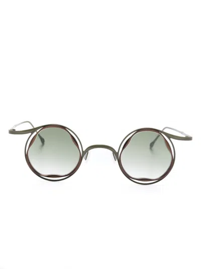 Rigards Round-frame Sunglasses