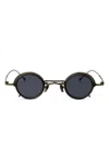 Rigards Round Sunglasses In Black