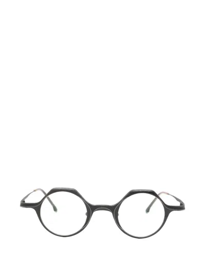 Rigards Round-frame Glasses In Black