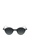 Rigards Round-frame Sunglasses In Black