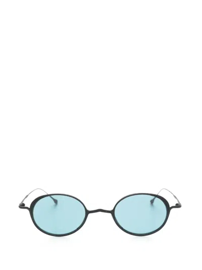 Rigards Round-frame Sunglasses In Blue