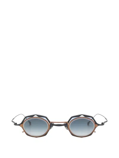Rigards X Ziggy Chen Clip-on Sunglasses In Blue