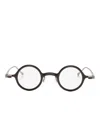 Rigards X Ziggy Chen Round-frame Glasses In グレー