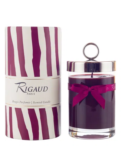 Rigaud Paris Bois Précieux Large Candle 230 G In Violet
