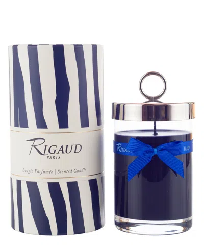 Rigaud Paris Reine De La Nuit Large Candle 230 G In Blue