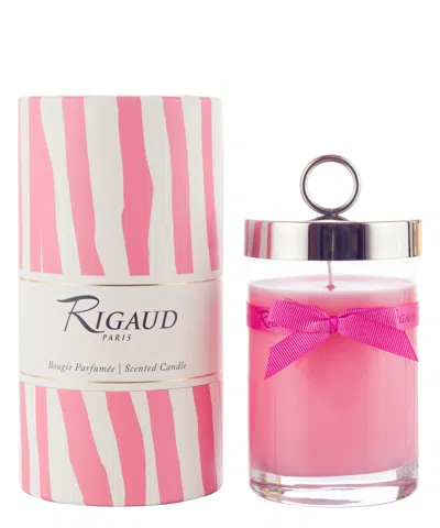 Rigaud Paris Rose Couture Large Candle 230 G In Pink