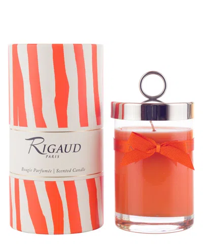 Rigaud Paris Vésuve Large Candle 230 G In Orange