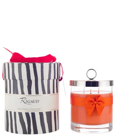 Rigaud Paris Vésuve Prestige Candle 750 G In Orange