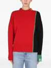 Right For Colour-block Sweater In Multi