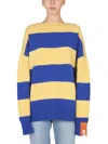 Right For Striped Shirt Unisex In Yellow