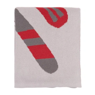 Rightside Designs Ski Pattern Indoor And Outdoor Knit Throw Blanket In Multi