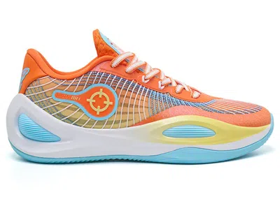 Pre-owned Rigorer Men's  Ar1 Family Ties Sneakers In Orange/yellow/blue In Multi