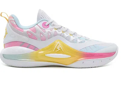 Pre-owned Rigorer Men's  Ar2 15 Flavors Sneakers In White/pink/yellow