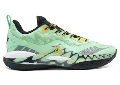 Pre-owned Rigorer Men's  Ar2 Monarch Butterfly Sneakers In Green/yellow/black In Multi