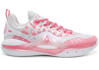 Pre-owned Rigorer Men's  Ar2 Valentine's Day Sneakers In White/pink
