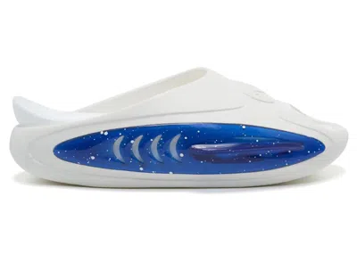 Pre-owned Rigorer Men's  Shark 2 Slide Olympic Sneakers In White/red/blue