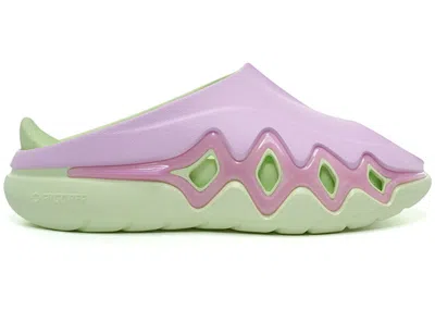Pre-owned Rigorer Men's  Shark 3 Slides Sneakers In Pink/green In Multi