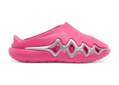 Pre-owned Rigorer Men's  Shark 3 Slides Sneakers In Pink/silver In Multi