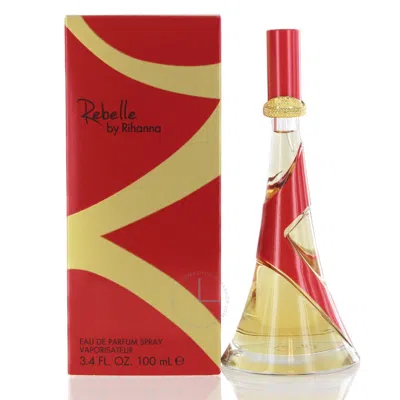 Rihanna Rebelle /  Edp Spray 3.4 oz (100 Ml) (w) In Brown/purple/orange/red
