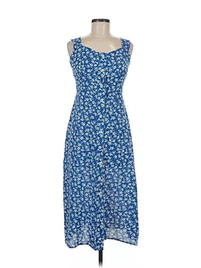 Pre-owned Rihoas Casual Dress In Blue