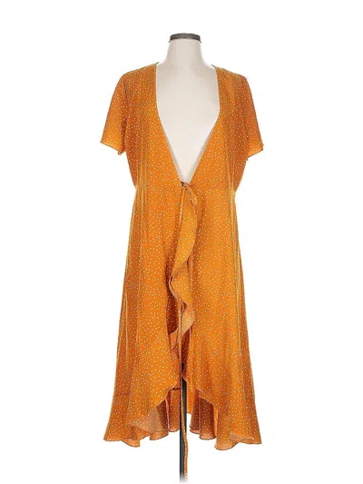 Pre-owned Rihoas Casual Dress In Orange