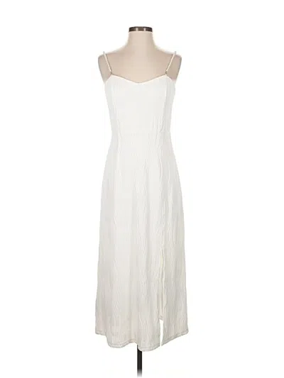 Pre-owned Rihoas Casual Dress In White