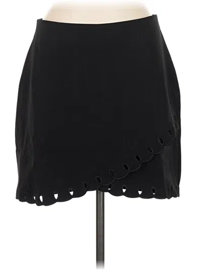 Pre-owned Rihoas Casual Skirt In Black