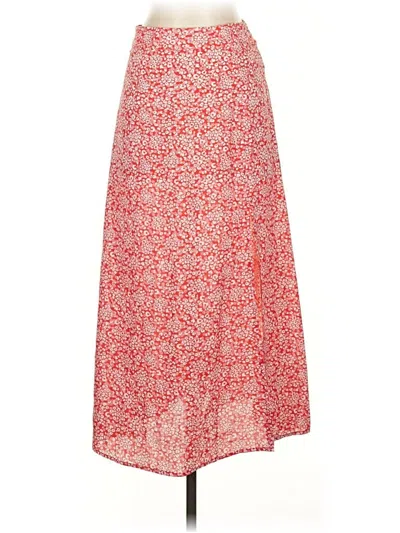 Pre-owned Rihoas Casual Skirt In Red