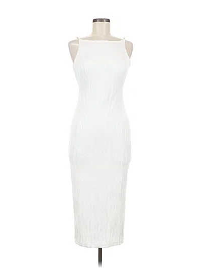 Pre-owned Rihoas Cocktail Dress In White