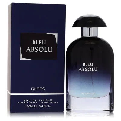 Riiffs 2pcs Combo Gift Set Bleu Absolu By  Eau De Parfum Spray (unisex) 3.4 oz For Men In Multi