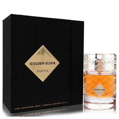 Riiffs 2pcs Combo Gift Set  Golden Elixir By  Extrait De Parfum Spray (unisex) 3.4 oz For Men In Multi