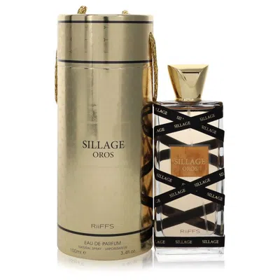Riiffs 2pcs Combo Gift Set Sillage Oros By  Eau De Parfum Spray (unisex) 3.4 oz For Men In Multi