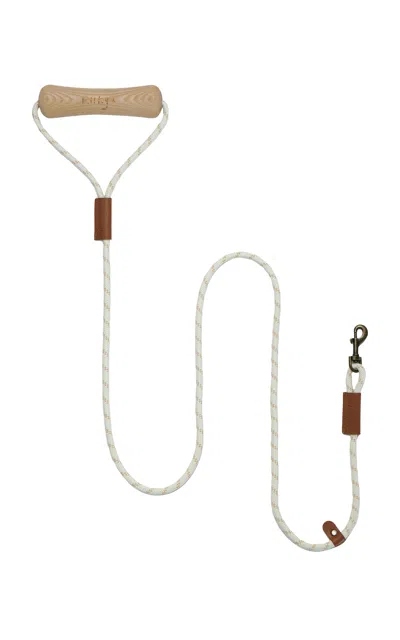 Riikyu Dog Bone Leash In Off-white