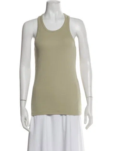 Pre-owned Rika Studios Crew Neck Sleeveless Top W/ Tags In Green