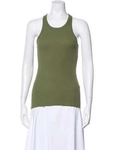 Pre-owned Rika Studios Crew Neck Sleeveless Top W/ Tags In Green