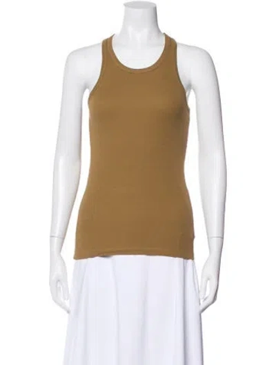 Pre-owned Rika Studios Crew Neck Sleeveless Top W/ Tags In Neutral