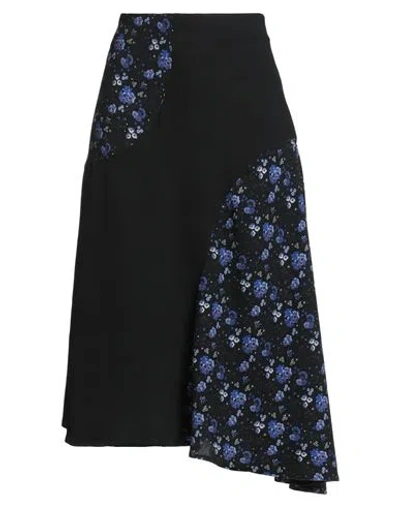 Rika Studios Woman Midi Skirt Black Size M Pes