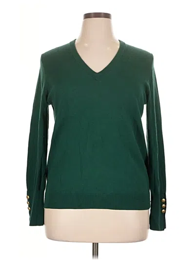 Pre-owned Riley & Rae Pullover Sweater In Green