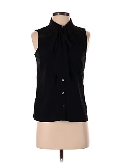 Pre-owned Riley & Rae Sleeveless Blouse In Black