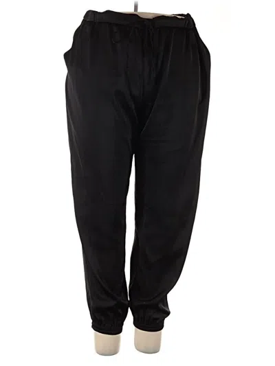 Pre-owned Riley & Rae Track Pants In Black