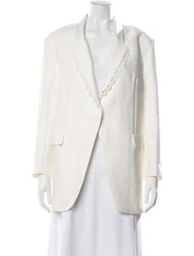 Pre-owned Rime Arodaky Blazer In White